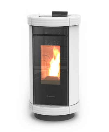 Пеллетный камин THERMOROSSI IONICA IDRA METALCOLOR 28_2 Пеллетный камин THERMOROSSI IONICA IDRA METALCOLOR 28_2