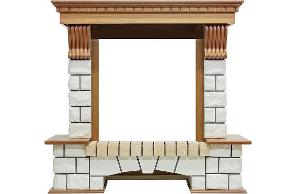 Dimplex Pierre Luxe очаг Cavendish дуб/белый_5 Dimplex Pierre Luxe очаг Cavendish дуб/белый_5