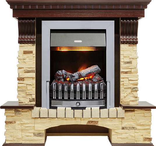 Dimplex Pierre Luxe очаг Danville Chrome FB2 темный дуб/сланец угловой_0 Dimplex Pierre Luxe очаг Danville Chrome FB2 темный дуб/сланец угловой_0