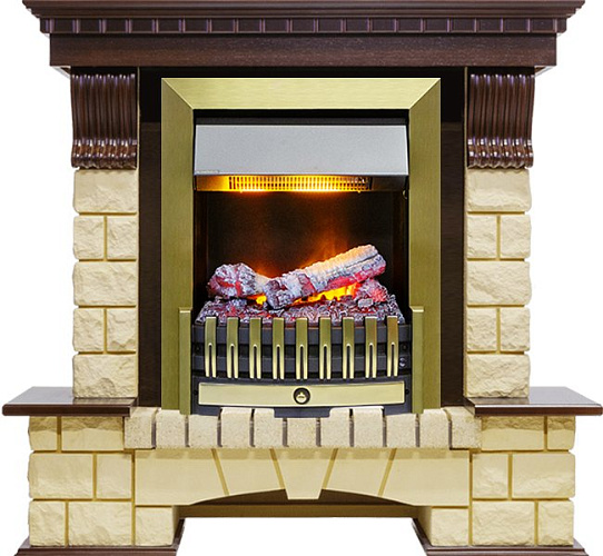 Dimplex Pierre Luxe очаг Danville Antique Brass FB2 темный дуб/шампань_0 Dimplex Pierre Luxe очаг Danville Antique Brass FB2 темный дуб/шампань_0
